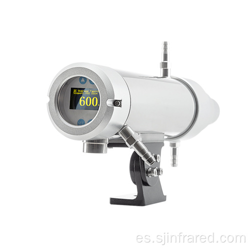 Instrumento de pirómetro digital de alta temperatura